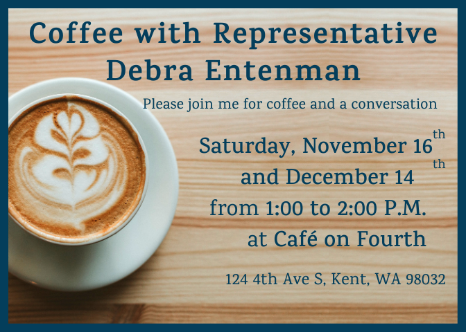 Coffee with Rep. Entenman