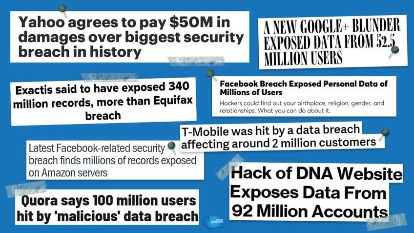 Data privacy headlines
