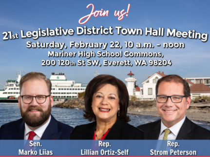 21st ld town hall poster