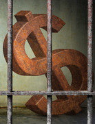 dollar behind bars