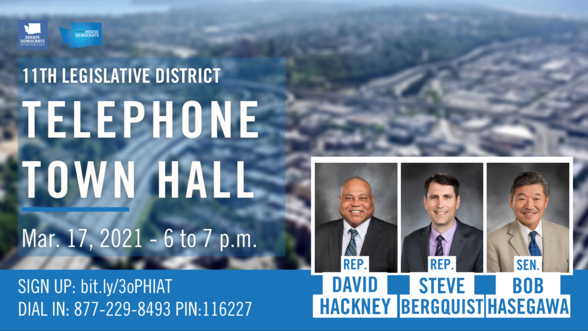 11th District Telephone Town Hall graphic