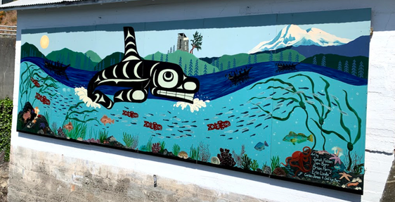 Orcas Island mural