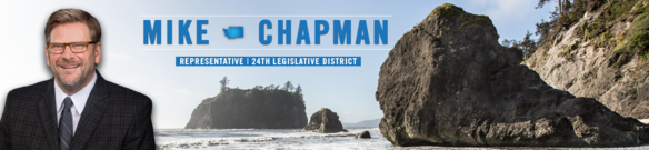 Rep. Mike Chapman 2023 banner