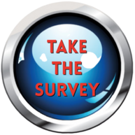 Take survey blue button