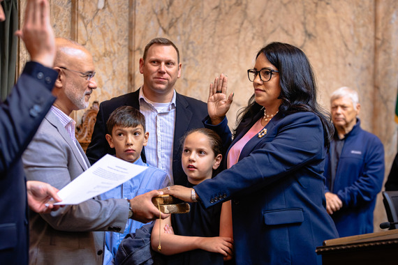 swearing in