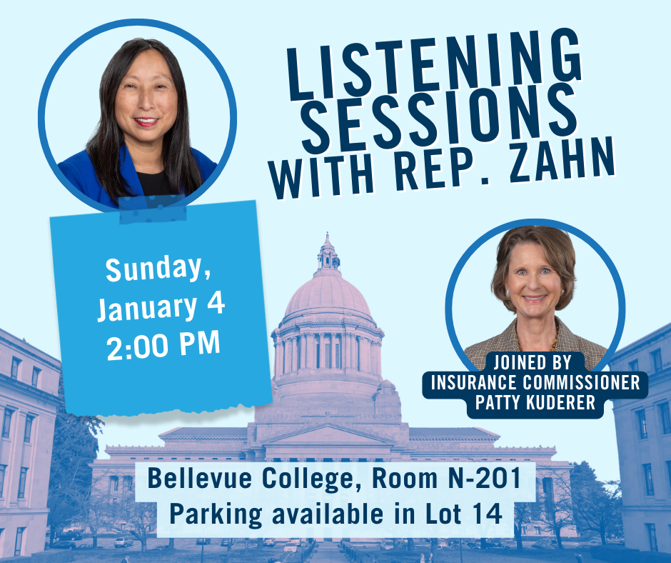 You’re Invited: Community Listening Session with Rep. Janice Zahn ...