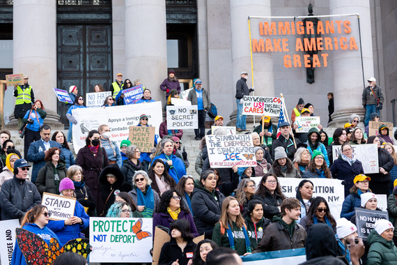 immigrant rally