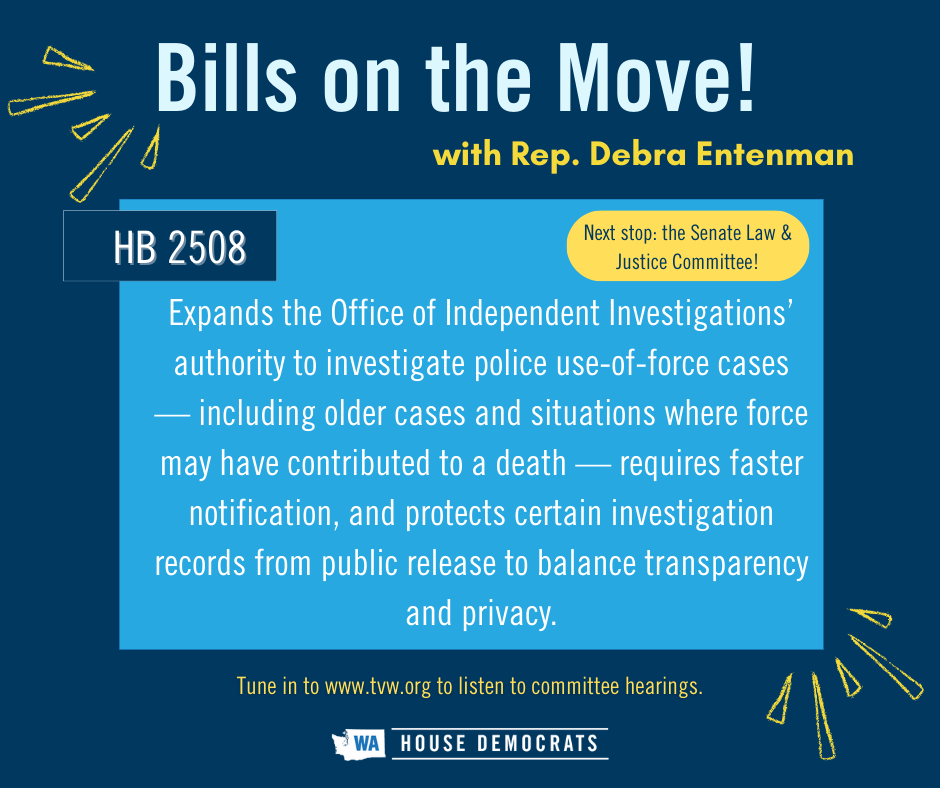 bills on the move