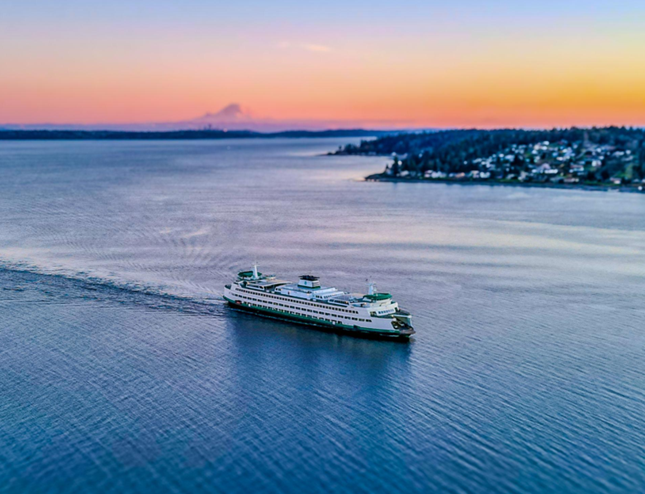 sunset ferry