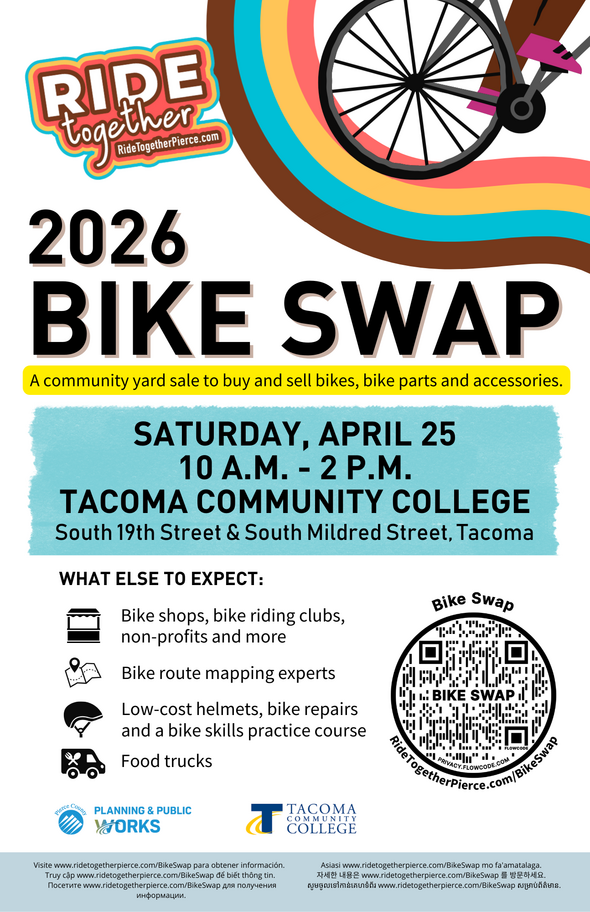 Pierce Bike Swap Flyer Info at Link