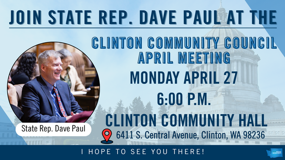 Paul Clinton Comm Council Mtg