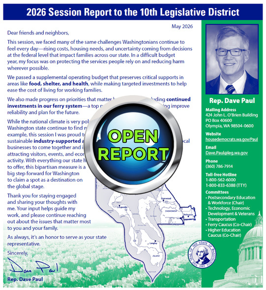 Paul 2026 Mailer page 1