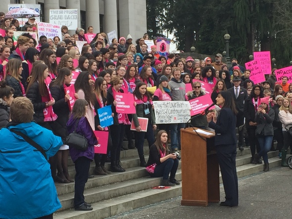 Planned Parenthood rally