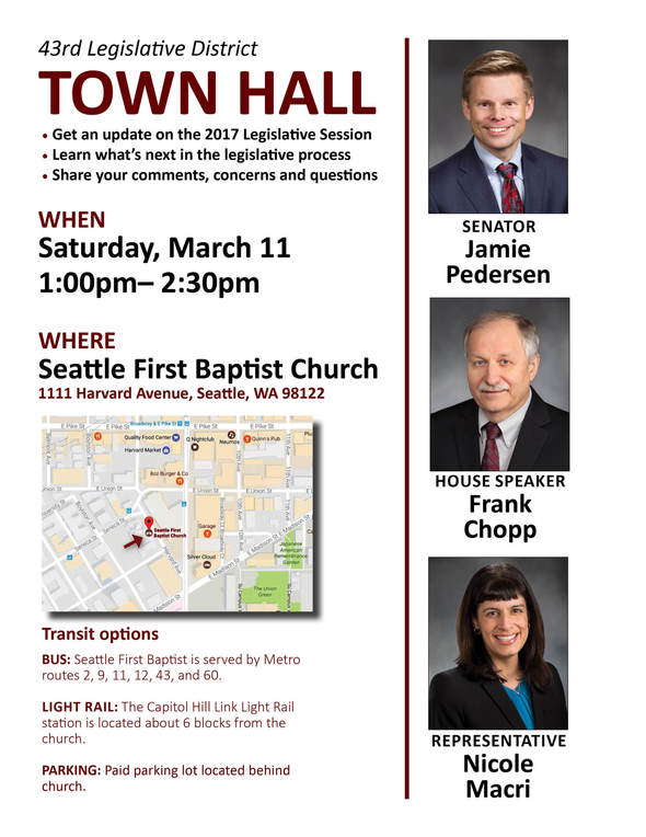Town Hall announcement