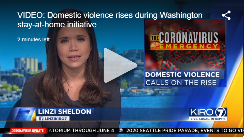 VIDEO: Domestic violence rises during Washington stay-at-home initiative