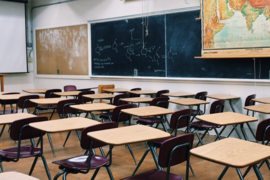 classroom stock image