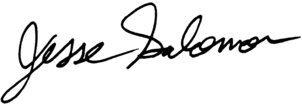 Sen. Jesse Salomon signature