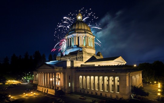 Capitol July 4th fireworks