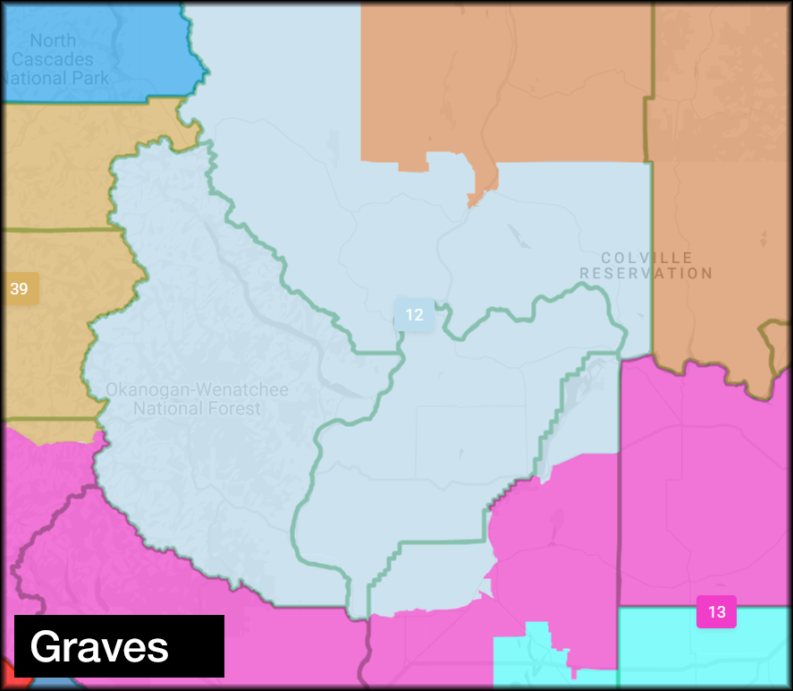 Graves legislative map proposal