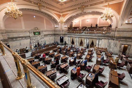Senate floor in 2022 session