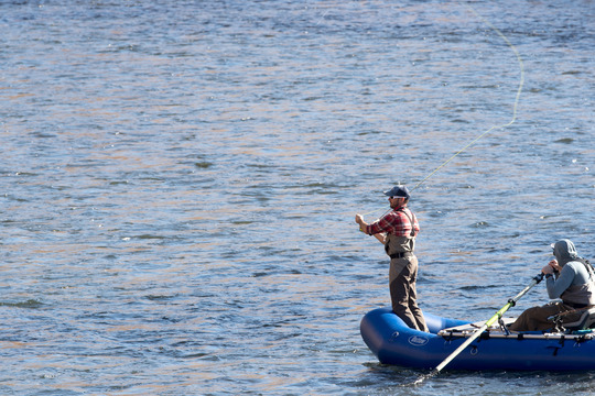 fishing in central Washington