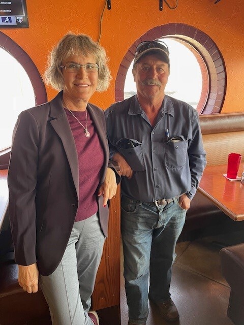 Sen. Schoesler and WSU President Cantwell