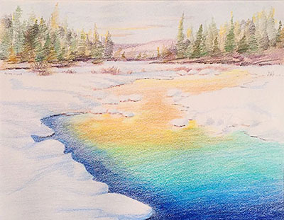 ally gong blue river