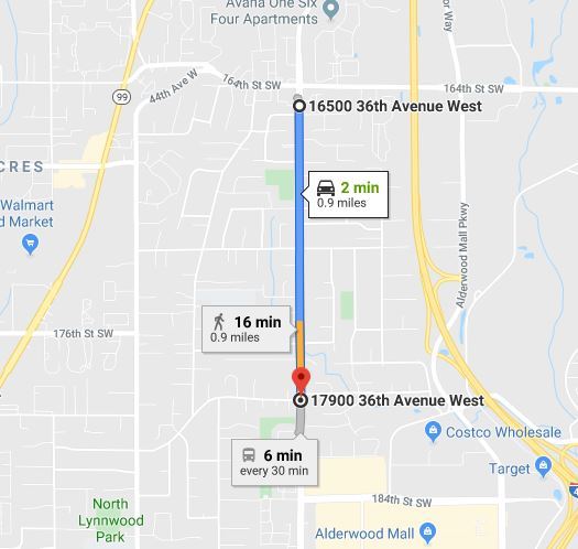 Paving on 36th Ave W from 165th PL SW to 179th ST SW