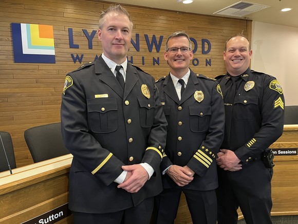 Promotions at Lynnwood Police Department