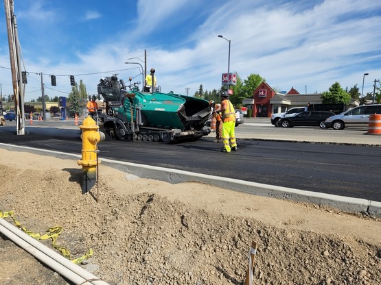 Paving the south side of 196th St SW between 44th Ave W and 40th Ave W