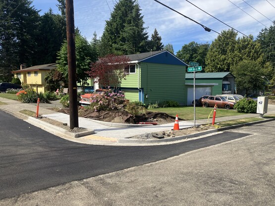 Paving and ADA Ramp at Site #6