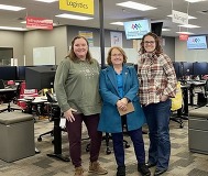 Mayor Visiting SnoCo DEM