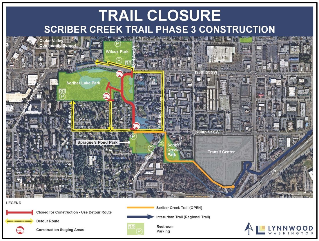 Scriber Creek Trail Closures