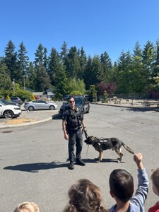 Officer with K9 Unit
