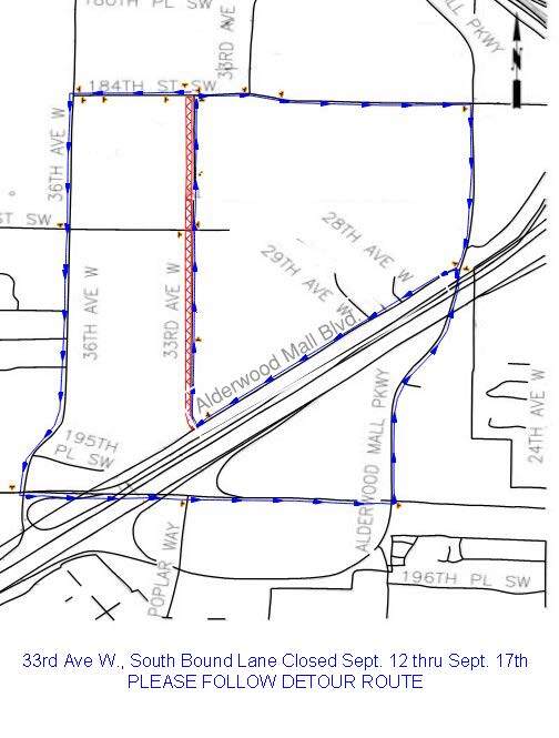 City of Lynnwood Project Update - 2025 Paving Program - September 11, 2025