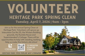 Heritage Park Clean Up