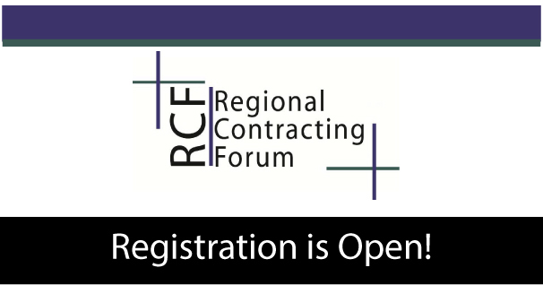 2022 Regional Contracting Forum Registration is Open