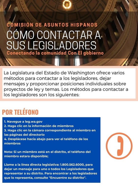 Como contactor a sus legislador