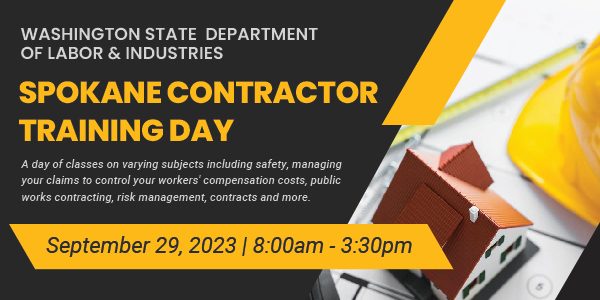 Spokane Contractor Training Day