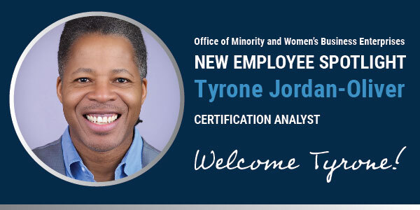 New Employee Spotlight - Tyrone