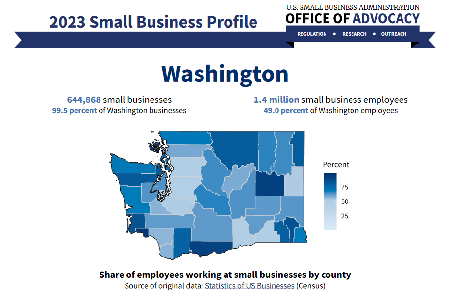 SBA WA small business profile 