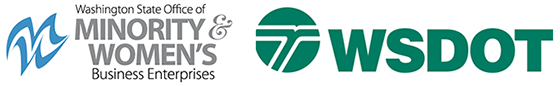 OMWBE and WSDOT logos
