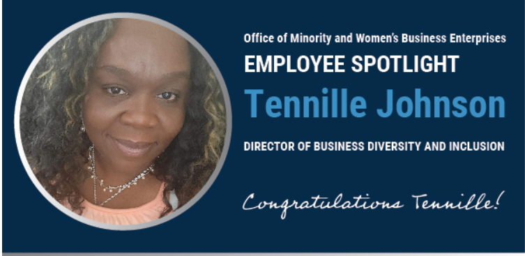 Tennille Johnson, Director of Business Diversity & Inclusion