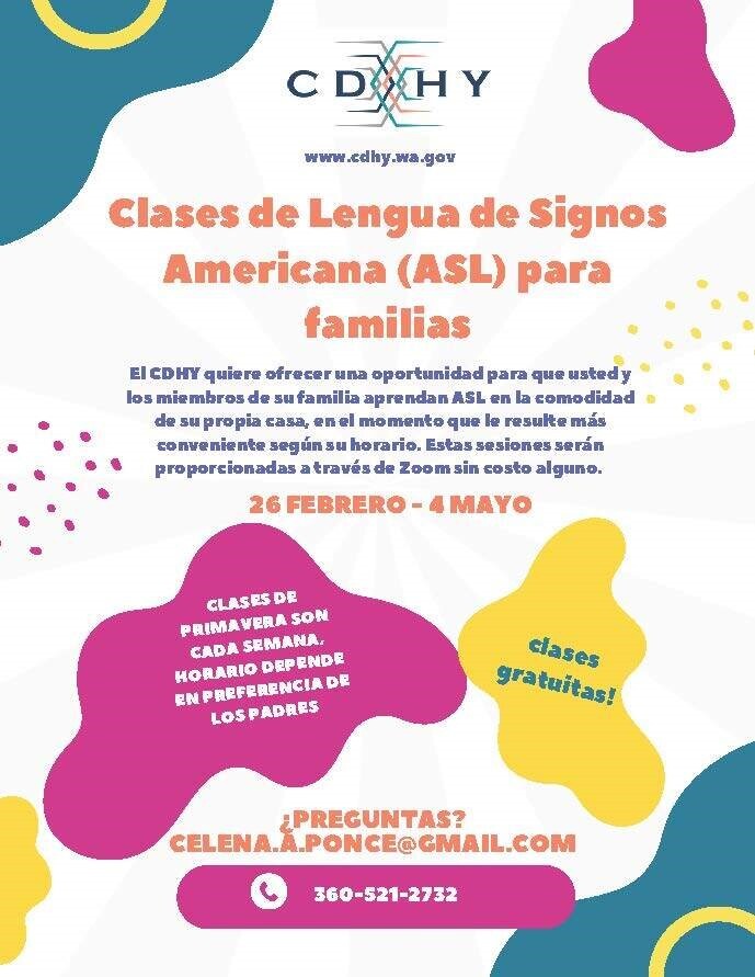ASL CLASSES FOR SPANISH SPEAKERS
