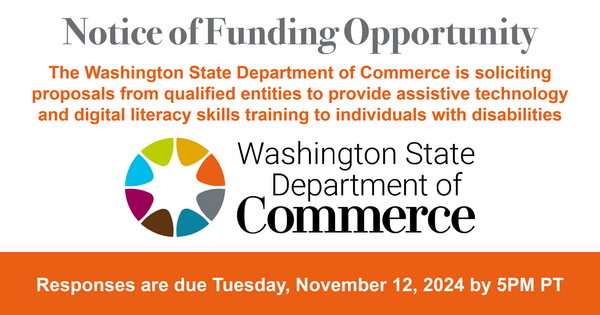 Dept of Commerce Grant Opportunity