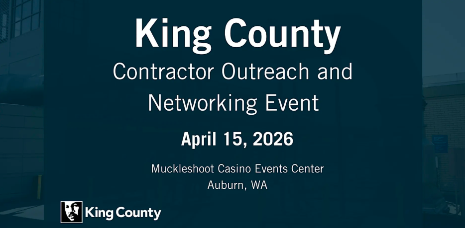 King County Contractor Outreach and Networking Event