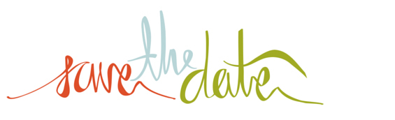 Save the date banner