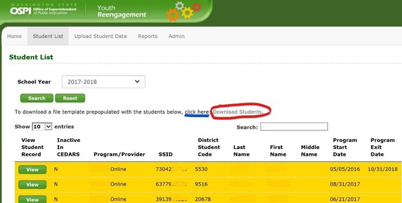 Annual Report download screenshot