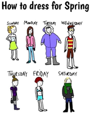 How to dress for spring