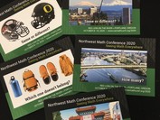 Pictures of postcards for NW Math Conference 2020